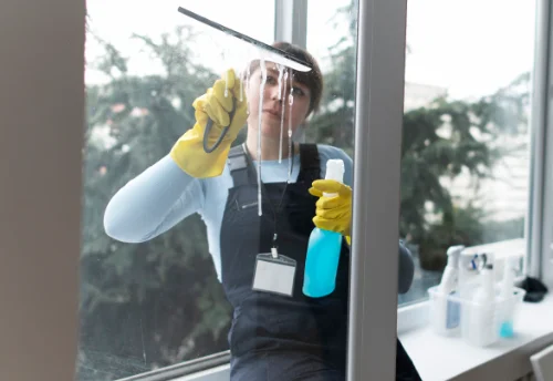 Nettoyage de vitres intérieures et extérieures à Pébrac
